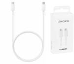 Samsung Cablu Samsung tip C original, 3A, 1m, alb, EP-DA705BWEGWW, blister