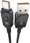 Baseus CABLU alimentare si date Baseus Unbreakable, Fast Charging Data Cable pt. smartphone, USB la USB Type-C 100W, 1m, braided aliaj zinc, negru P10355801111-00 (timbru verde 0.08 lei) - 6932172633233