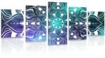 Dovido Tablou 5-piese Mandala modernă cu un model oriental - 200x100
