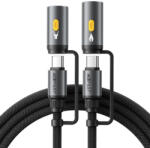 ACEFAST Cablu tip C, lanterna, bricheta 4in1, 60W, Acefast, J4, 1.2m