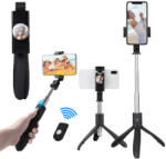 Techsuit Selfie stick Bluetooth cu telecomanda Techsuit K06, 70cm