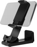 LogiLink SUPORT de birou LOGILINK pt. smartphone, suporta dimensiuni 4.7-6.9, plastic, pliabil, rotatie 360 gr. , fixare clema, negru, AA0169