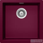 SCHOCK Kaia N-100 CRISTADUR® Berry 456x456 mm gránit kompozit konyhai mosogatótálca, bogyószín KAIN100BERR (KAIN100BERR)