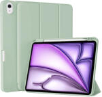 Techsuit Husa iPad Air 11 (2024) Techsuit Flex Trifold Pen, verde deschis