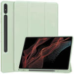 Techsuit Husa Samsung Galaxy Tab S8 Ultra Techsuit Flex Trifold Pen, verde deschis
