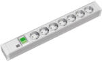 Bachmann PDU BACHMANN, 1.5U pt. rack 19 inch, 7 prize Schuko, intrare Schuko, max 10 A, cablu 2 m, gri, 333.600 (timbru verde 2 lei)