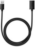 Baseus CABLU USB Baseus AirJoy prelungitor, USB3.0(T) la USB3.0(M) 2A, brodat, 1m, negru B00631103111-00 (timbru verde 0.08 lei) - 6932172629670