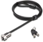 Kensington CABLU securitate KENSINGTON pt. notebook slot Nano, cheie master+statie, conectare directa, 1.8m, cablu otel carbon, 5mm, permite pivotare si rotire cablu, NanoSaver K64445M (timbru verde 0.8 lei)