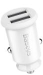 Baseus Incarcator auto USB Baseus, 5V, 3.1A, alb, CCALL-ML02