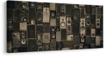 Dovido Tablou dinamica muzicală retro - 80x40