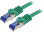 LogiLink PATCH CORD S / FTP LOGILINK Cat6a, LSZH, cupru, 7.5 m, flexibil, certificat GHMT, verde, AWG26, dublu ecranat, C6A085S (timbru verde 0.8 lei)