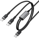 ACEFAST Cablu de date tip C 2in1, Fast Charge 100W Acefast, C22-02, 1.25m