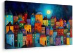 Dovido Tablou noapte magică deasupra orașului - 120x80