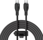 Baseus CABLU alimentare si date Baseus Pudding, Fast Charging Data Cable pt. smartphone, USB Type-C la USB Type-C 100W, 2m, negru P10355702111-B2 (timbru verde 0.08 lei) - 6932172652913