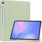 Techsuit Husa Samsung Galaxy Tab S10 FE Plus Techsuit Flex Trifold Pen, verde deschis