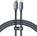 Baseus Cablu USB-C Lightning Baseus 20W, 1.2m, negru, CAJY000201