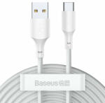 Baseus Cablu date tip C Baseus, 5A, 1.5m, TZCATZJ-02 (pachet - 2 buc. )