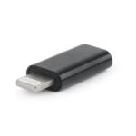 Gembird ADAPTOR GEMBIRD, pt. smartphone, Lightning (T) la USB Type-C (M), negru, A-USB-CF8PM-01 (timbru verde 0.08 lei)