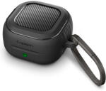 Spigen Husa Samsung Galaxy Buds 4 Spigen Rugged Armor, holder metalic, negru