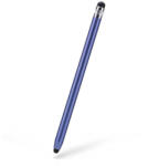 Techsuit Stylus pen Techsuit, 2in1 universal, Android, iOS, aluminiu, bleumarin, JC01