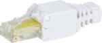 LogiLink MUFA RJ-45 LOGILINK pt. cablu UTP, Cat5e, RJ-45 (T), manson, pentru cablu solid / litat AWG24-26, cablu 5.3mm, tool-free, 1 buc, MP0026