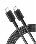 Anker Cablu alimentare si date Anker, USB Type-C (T) la USB Type-C (T), 0.9m 240W, invelis nylon, braided, negru, A81D5H11 (timbru verde 0.03 lei) - 0194644125592