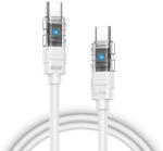 Lito Cablu date Fast Charge tip C Lito, transparent design, 60W, LD05