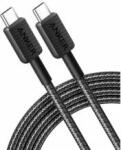 Anker Cablu alimentare si date Anker, USB Type-C (T) la USB Type-C (T), 1.8m 240W, invelis nylon, braided, negru, A81D6H11 (timbru verde 0.03 lei) - 0194644124236