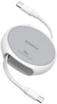 Baseus Cablu de date tip C Super Fast Charging Baseus Pathfinder, alb