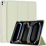 Techsuit Husa iPad Pro 13 (2024) Techsuit Flex Trifold Pen, verde deschis