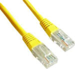 Gembird PATCH CORD UTP GEMBIRD Cat5e, cupru-aluminiu, 1 m, galben, AWG26, PP12-1M / Y (timbru verde 0.08 lei)
