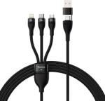 Baseus Cablu de date USB, Type-C Baseus Flash Series 2, 100W, negru