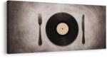 Dovido Tablou cină retro pe disc - 60x30