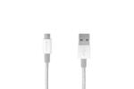 Verbatim Cablu Micro Usb B Verbatim, Sync, 100cm, Argintiu 48862 (timbru Verde 0.08 Lei)