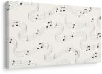 Dovido Tablou note muzicale pe valuri - 90x60