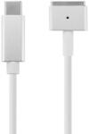  Cablu de Date cu conector USB Type-C la conector MagSafe 2, 5 Pini, 1.8m pentru MacBook Air / Pro A1466, A1425, A1502, A1398, Alb