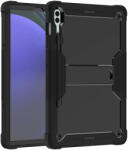 Techsuit Husa + folie sticla Samsung Galaxy Tab S9 FE Plus Techsuit Rugged TabShell, negru (Pachet 360°)