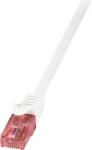 LogiLink PATCH CORD UTP LOGILINK Cat6, LSZH, cupru, 2 m, alb, AWG26, CQ2051U (timbru verde 0.08 lei)