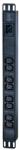 APC PDU APC, 1U pt. rack 19 inch, 8 prize IEC, intrare IEC, max 16 A, cablu 2.5 m, negru, EPDU1016B (timbru verde 4 lei)