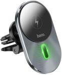 hoco. Incarcator Auto Wireless HOCO, CA91, compatibil cu Magsafe, Quick Charge, 15W, Negru, Blister