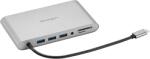 Kensington DOCKING Station KENSINGTON universal, conectare PC USB Type C, USB Type C x 1, USB-A 3.2 x 3, porturi video HDMI v1.4x 1, DP v1.2 x1, VGA x1, RJ-45, negru, UH1440P, K33853WW (timbru verde 0.18 lei)