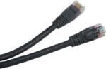 Gembird PATCH CORD UTP GEMBIRD Cat5e, cupru-aluminiu, 1 m, negru, AWG26, PP12-1M / BK (timbru verde 0.08 lei)