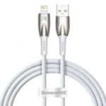 Baseus CABLU alimentare si date Baseus Glimmer, Fast Charging Data Cable pt. smartphone, USB la Iphone Lightning, 1m, alb CADH000202 (timbru verde 0.08 lei) - 6932172617929