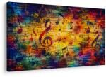 Dovido Tablou tonuri muzicale ale curcubeului - 40x30