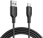 Lito Cablu de date USB la Type-C Lito, 2.4A. 1m, LD06T, negru