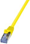 LogiLink PATCH CORD S / FTP LOGILINK Cat6a, LSZH, cupru, 2 m, galben, AWG26, dublu ecranat CQ3057S (timbru verde 0.08 lei)