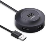 UGREEN Hub 4 buc. USB Ugreen, 480Mbps, negru, 20277