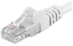 PremiumCord Patchcord UTP RJ45-RJ45 Cat. 5e 10m, alb UTP-5E-10-W (timbru verde 0.08 lei)