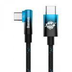 Baseus CABLU alimentare si date Baseus Unbreakable, Fast Charging Data Cable pt. smartphone, USB Type-C la USB Type-C 100W, 1m, braided aliaj zinc, alb P10355800221-00 (timbru verde 0.08 lei) - 6932172633301