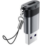 ACEFAST Adaptor tip C la USB, 10Gbps Fast Charging, Acefast, J8, gri